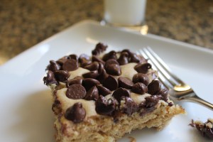 Chocolate Chip Blonde Brownies